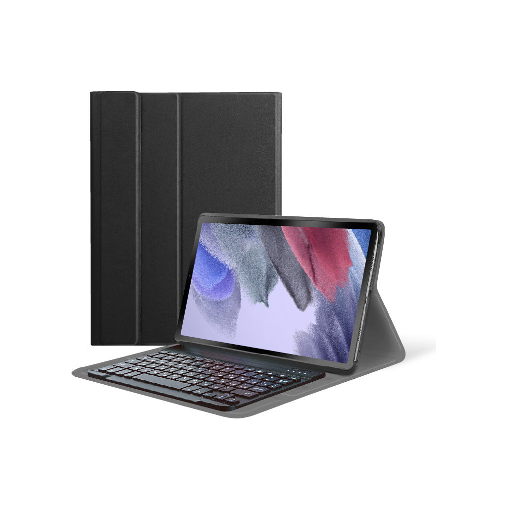 Чохол до планшета AirOn Premium Samsung Galaxy Tab A7 LITE T220/T225 BT keyboard Bla (4822352781065) - зображення 1