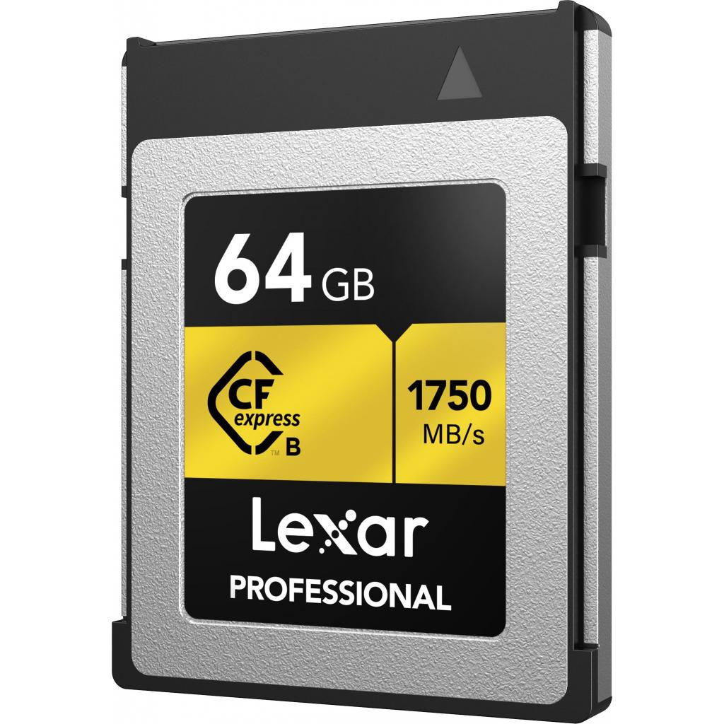 Карта пам'яті Lexar 64GB CFexpress Type-B Professional (LCFX10-64GCRB) - зображення 3