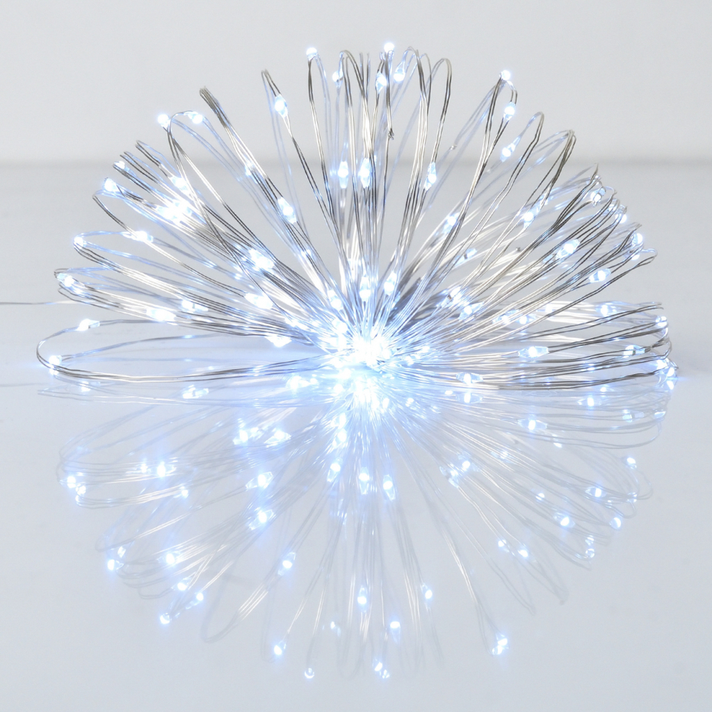 Гірлянда YES! Fun Нитка на мідному дроті 50 LED Холодно-біла 5 м Статична USB (975038) - зображення 1