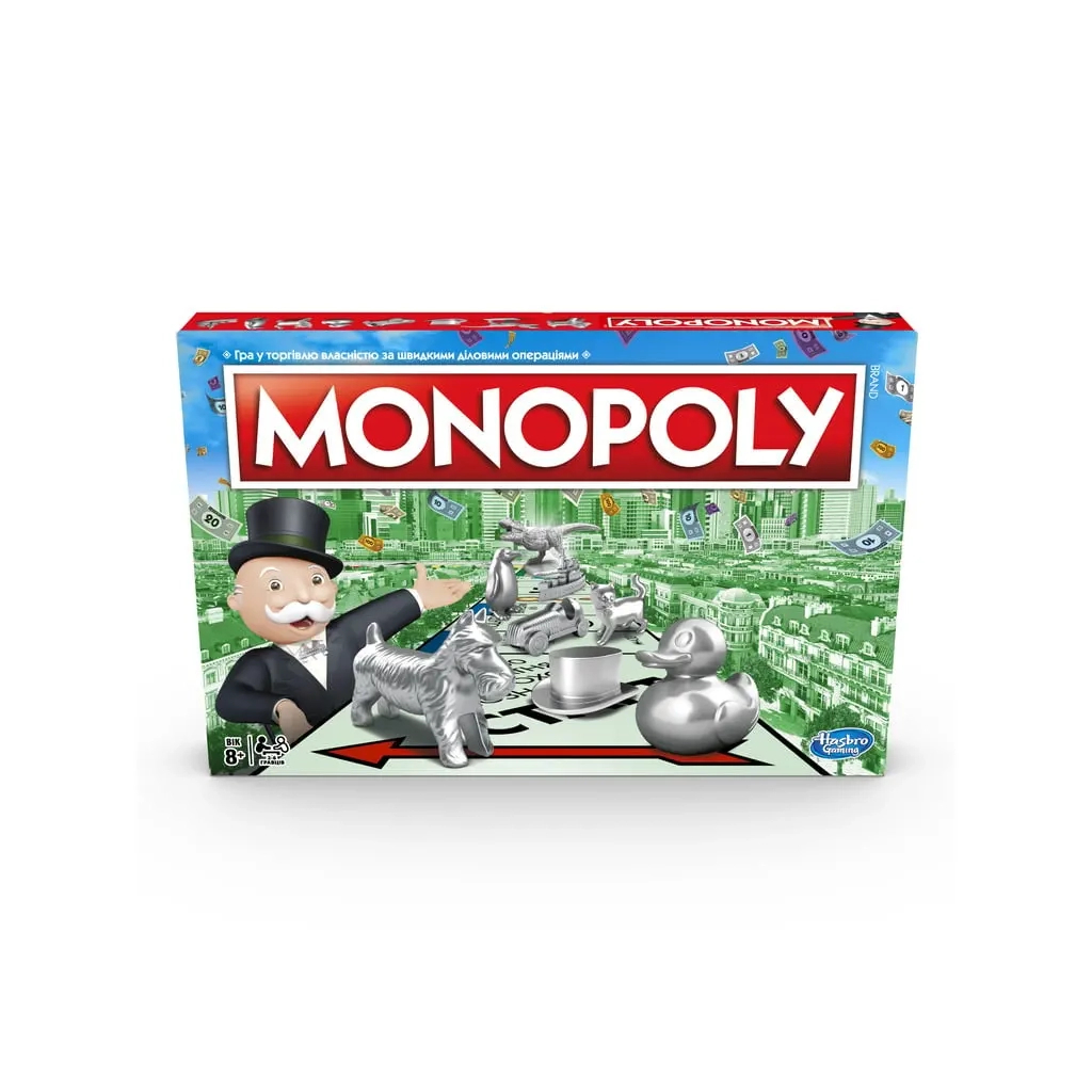 Настільна гра Hasbro Класична Монополія українська версія (C1009) - изображение 3