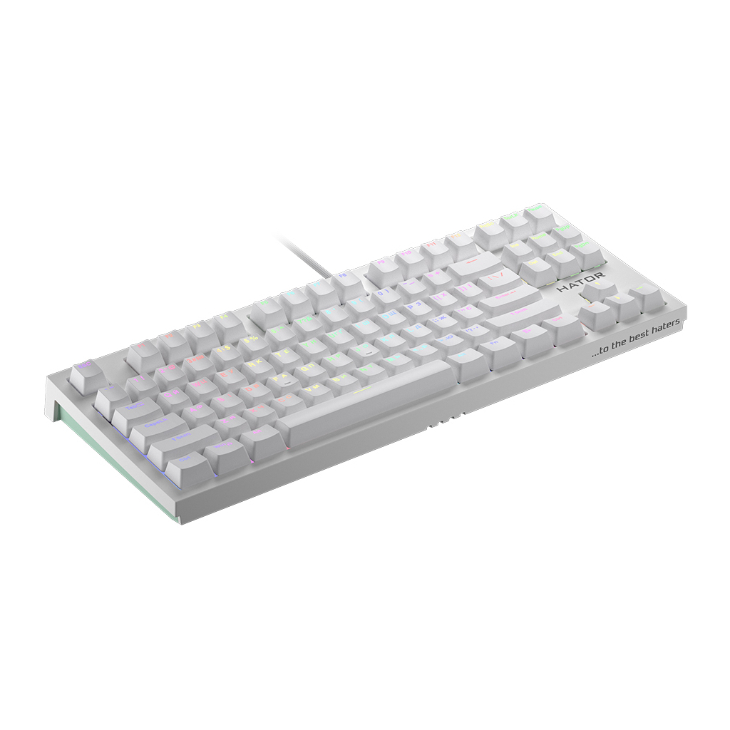 Клавіатура Hator Skyfall TKL PRO USB White (HTK-656) - зображення 3