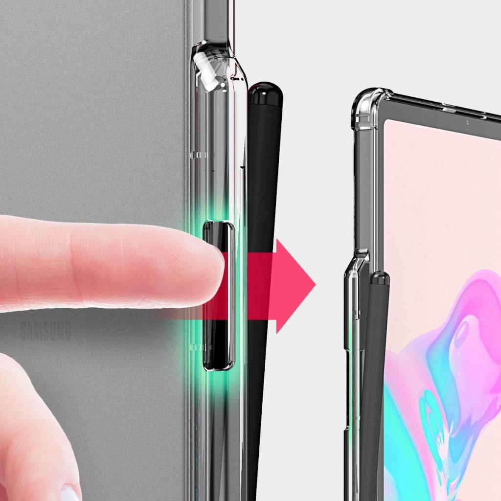 Чохол до планшета BeCover Anti-Shock Stylus Samsung Galaxy Tab S6 Lite 10.4 P610/P613/ (706002) - зображення 4