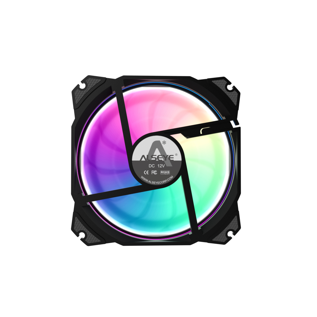 Кулер до корпусу Alseye M120-PB-A (AS.04.01.0074) - зображення 4