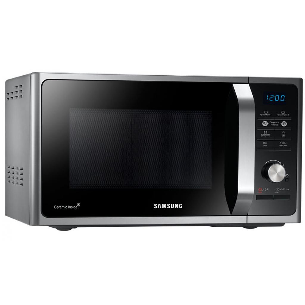 Мікрохвильова піч Samsung MS 23 F 302 TAS/UA (MS23F302TAS/BW) - зображення 5