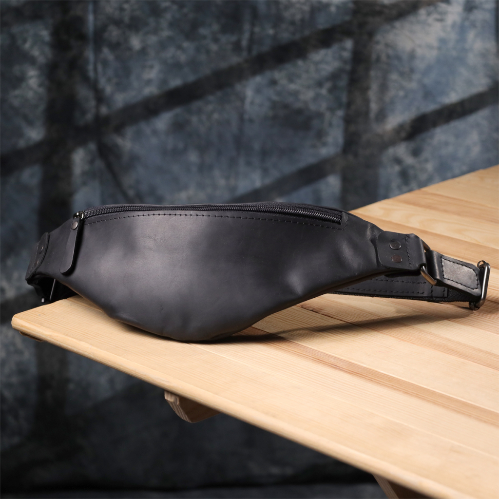 Сумка Shvigel З натуральної шкіри Чорна (23129) - зображення 8