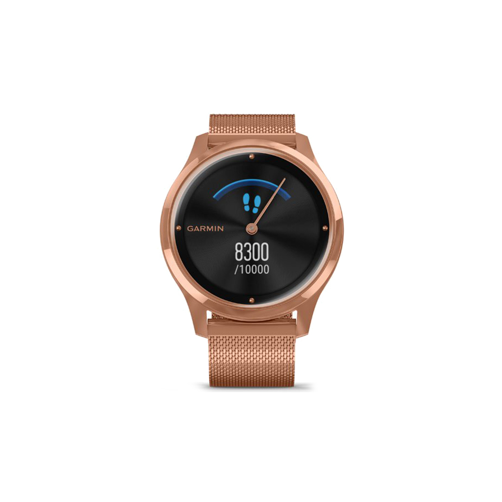 Смарт-годинник Garmin vivomove Luxe, Rose Gold, Milanese (010-02241-24) - зображення 8