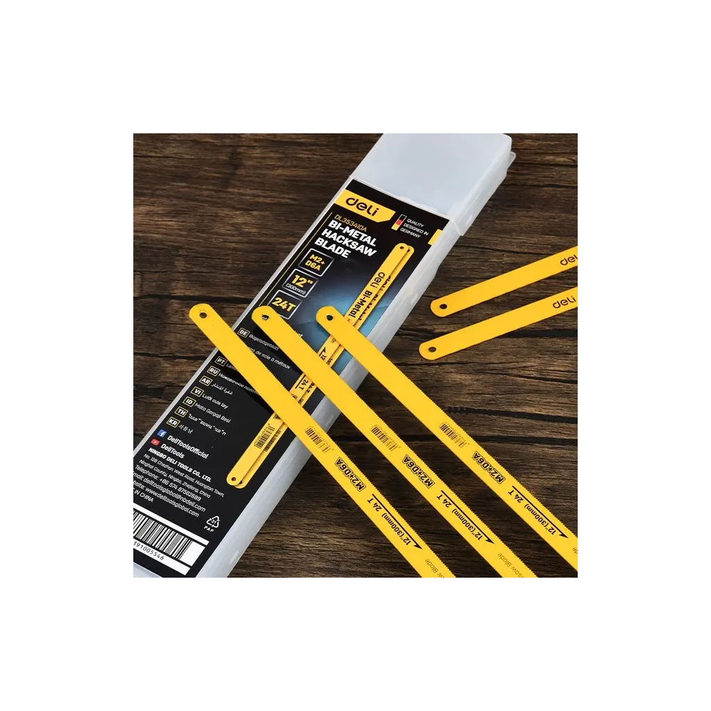 Полотно Deli бiметалеве #24T, M2+D6A (EDL353410A) - picture 5