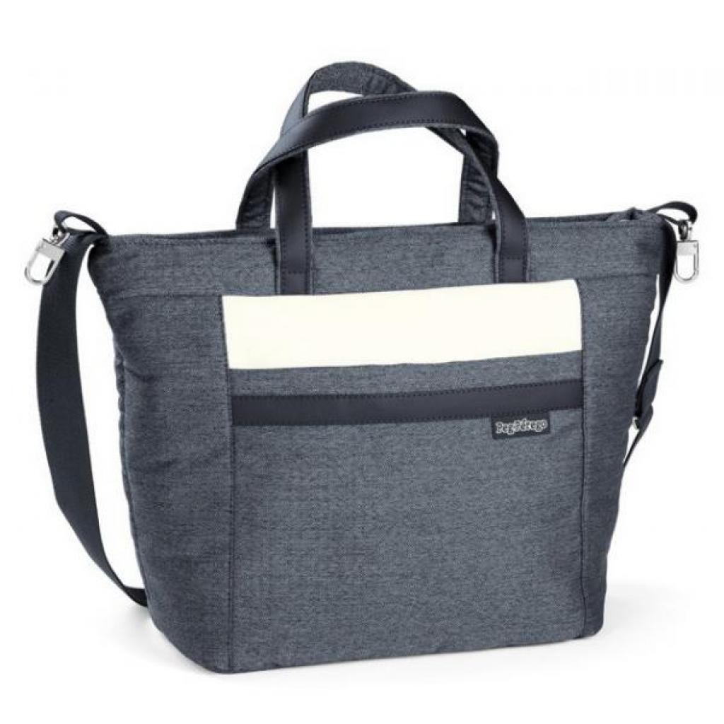 Сумка для мами Peg-Perego Borsa Luxe Mirage (сіро-синя) (IABO3100-BA71PL00) - зображення 1