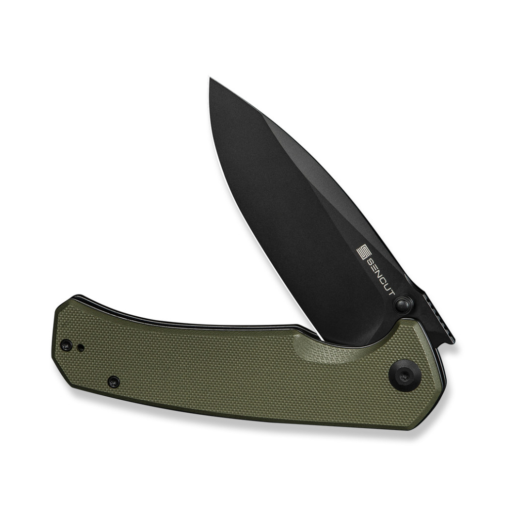 Ніж Sencut Skarnax, Darkwash, зелений G10 (S24025-2) - зображення 5