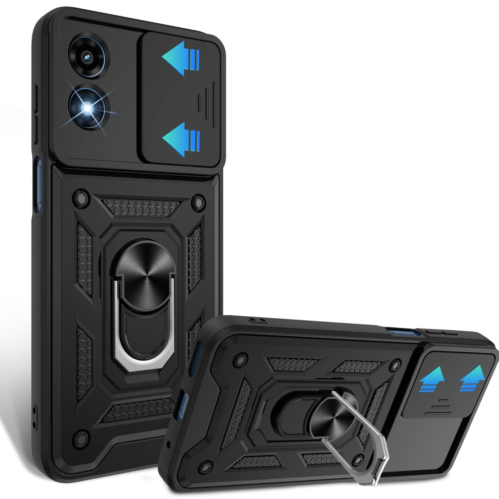 Чохол до мобільного телефона BeCover Military Motorola Moto G04/G04s Black (713062) - зображення 5