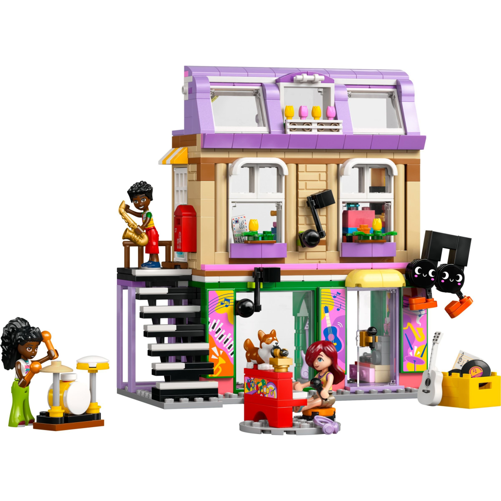 Конструктор LEGO Friends Музичний магазин та квартира (42653) - зображення 2