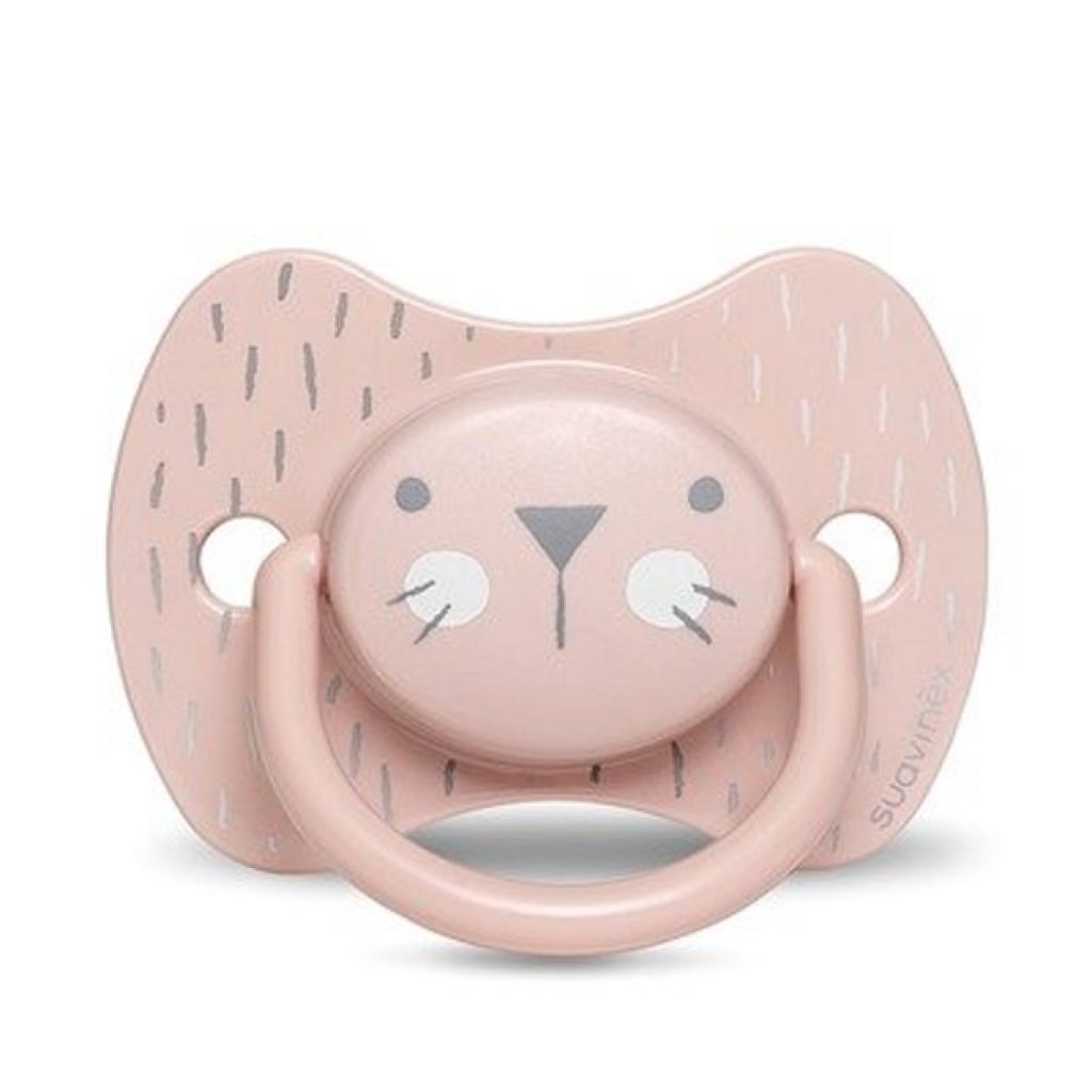 Пустушка Suavinex Hygge Затишні історії 18+ міс. рожева (306615) - зображення 1