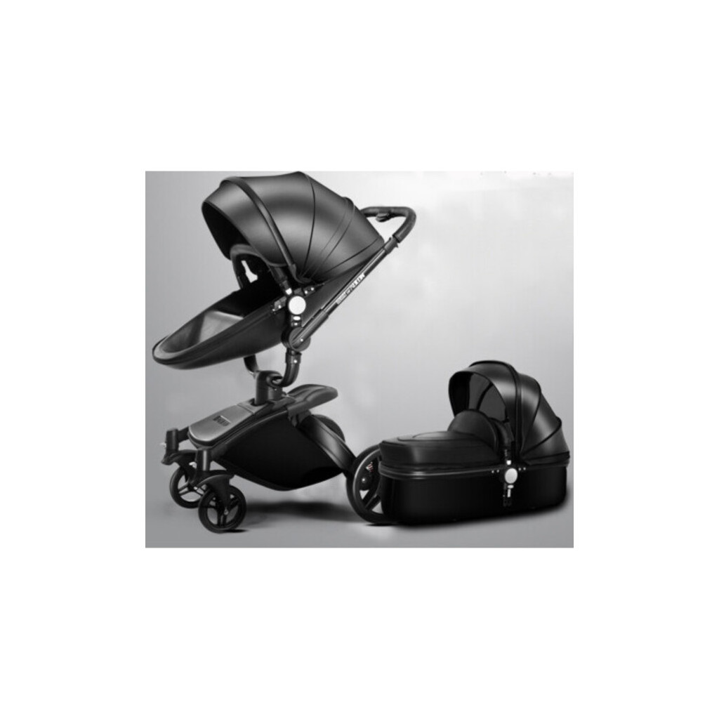 Коляска Bonbonle 2 в 1 AB-906 black (821489) - зображення 1