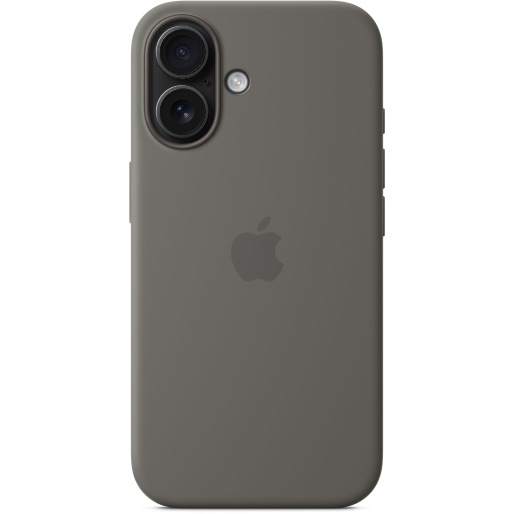 Чохол до мобільного телефона Apple iPhone16 Silicone Case with MagSafe - Stone Gray (MYY33ZM/A) - зображення 6