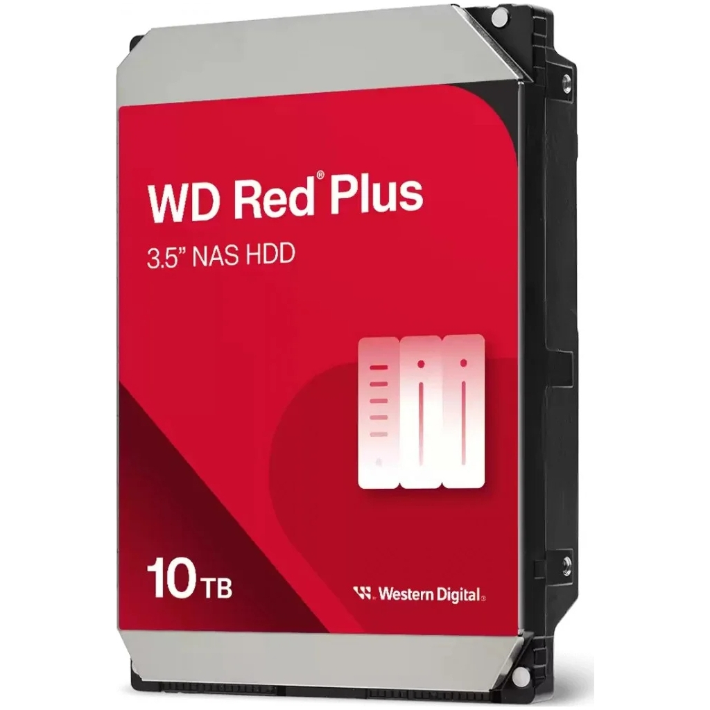 Жорсткий диск 3.5" 10TB Red Plus WD (WD100EFGX) - зображення 1
