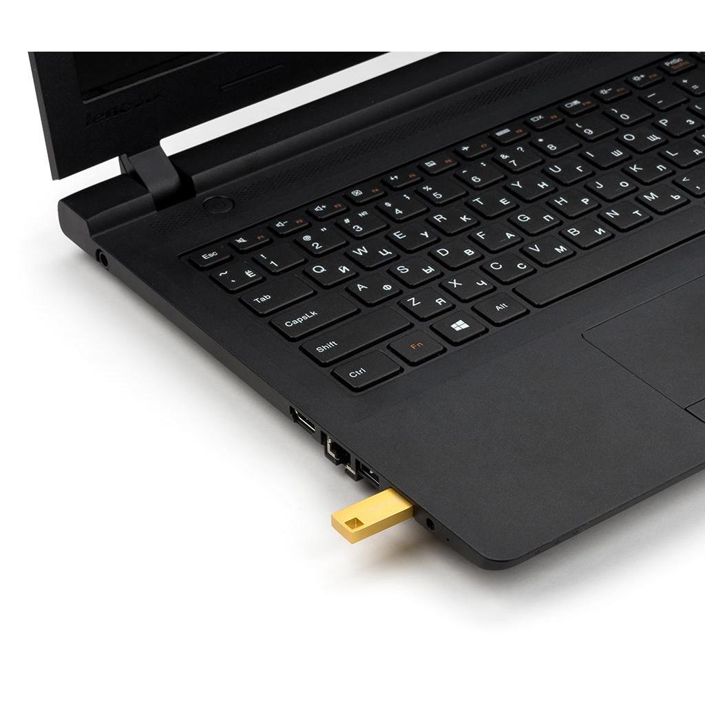 USB флеш накопичувач eXceleram 128GB U1 Series Gold USB 3.1 Gen 1 (EXP2U3U1G128) - зображення 5