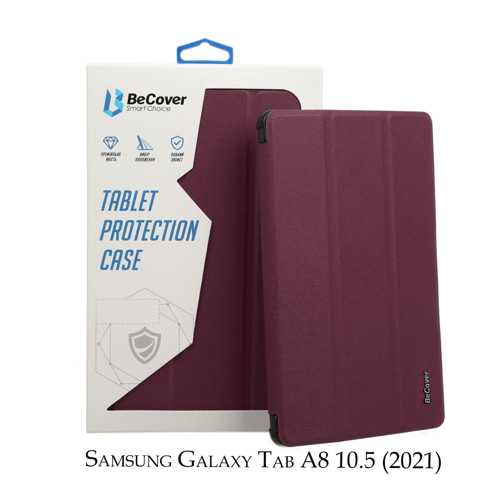 Чохол до планшета BeCover Smart Case Samsung Galaxy Tab A8 10.5 (2021) SM-X200 / SM-X2 (707268) - зображення 1