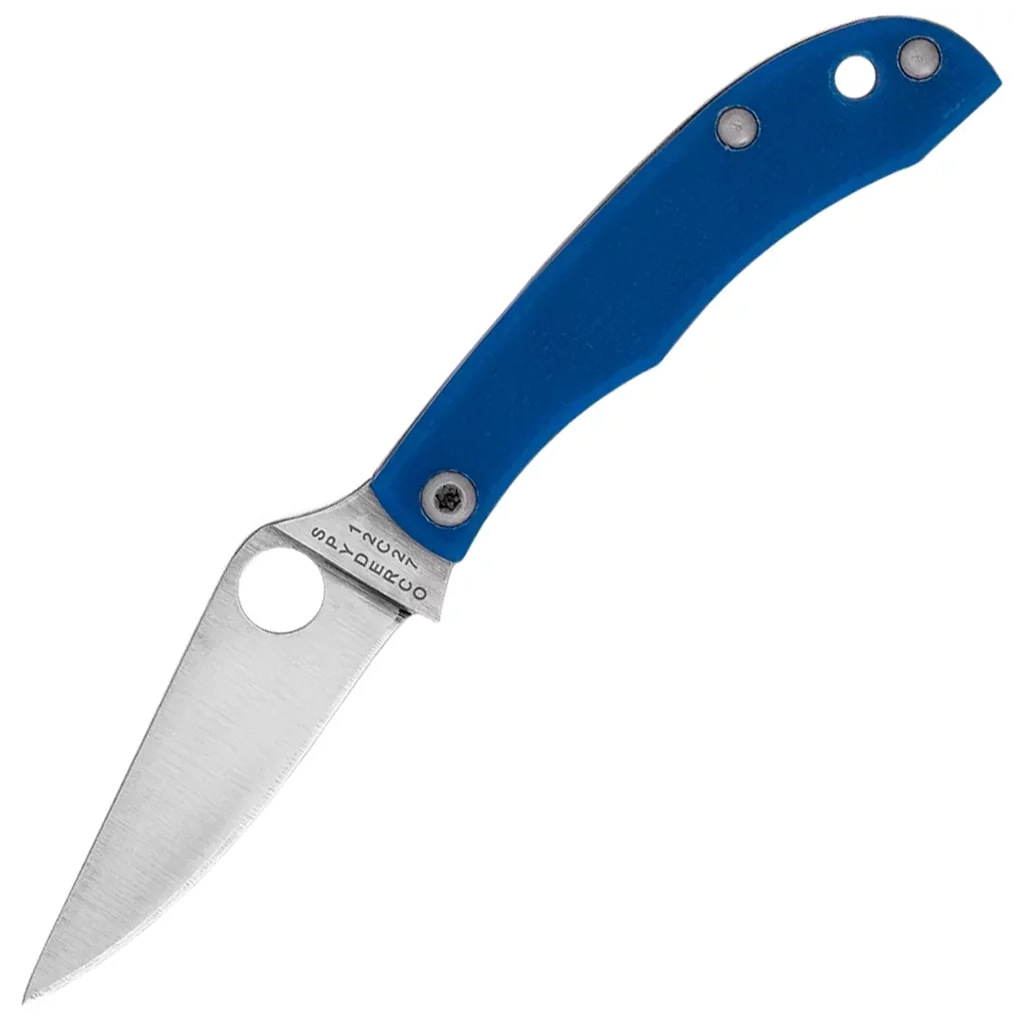 Ніж Spyderco Honeybee 12C27 G-10 Blue (C137GBLP) - зображення 1