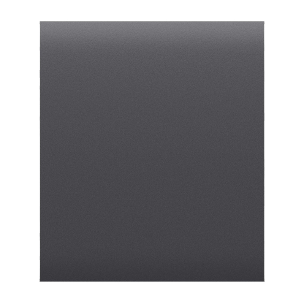 Накладна панель Ajax CenterButton 1-gang/2-way/graphite - picture 1