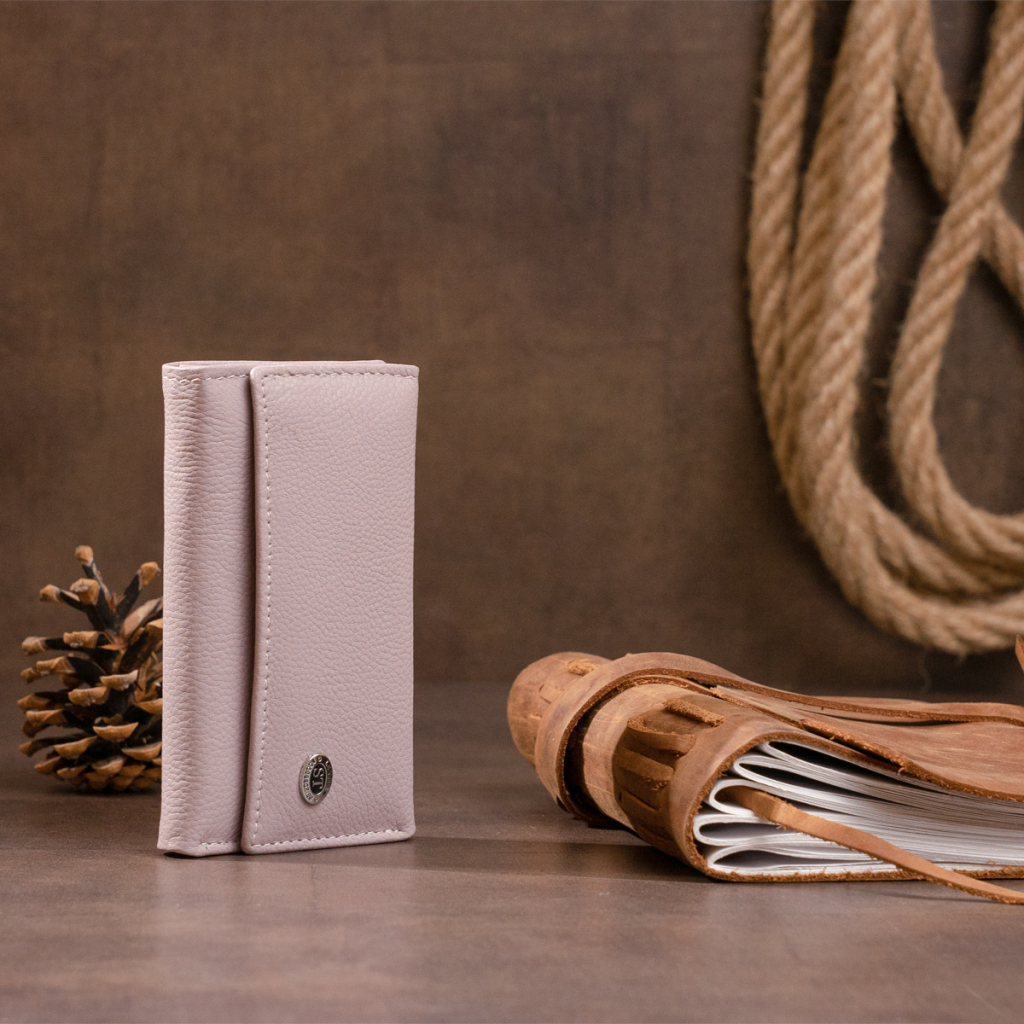 Гаманець ST Leather Ліловий (19223) - зображення 8