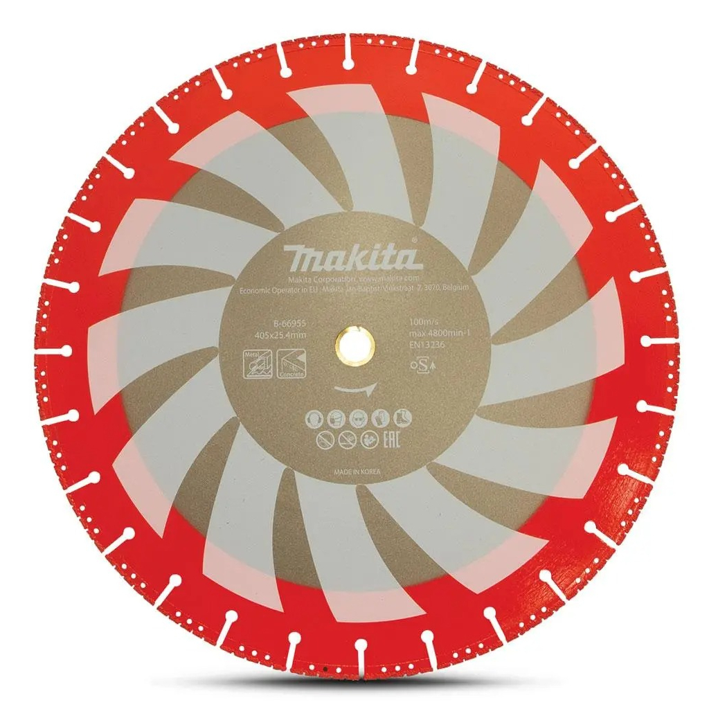 Круг відрізний Makita алмазний для рятувальних робіт 405 мм (B-66955) - зображення 1