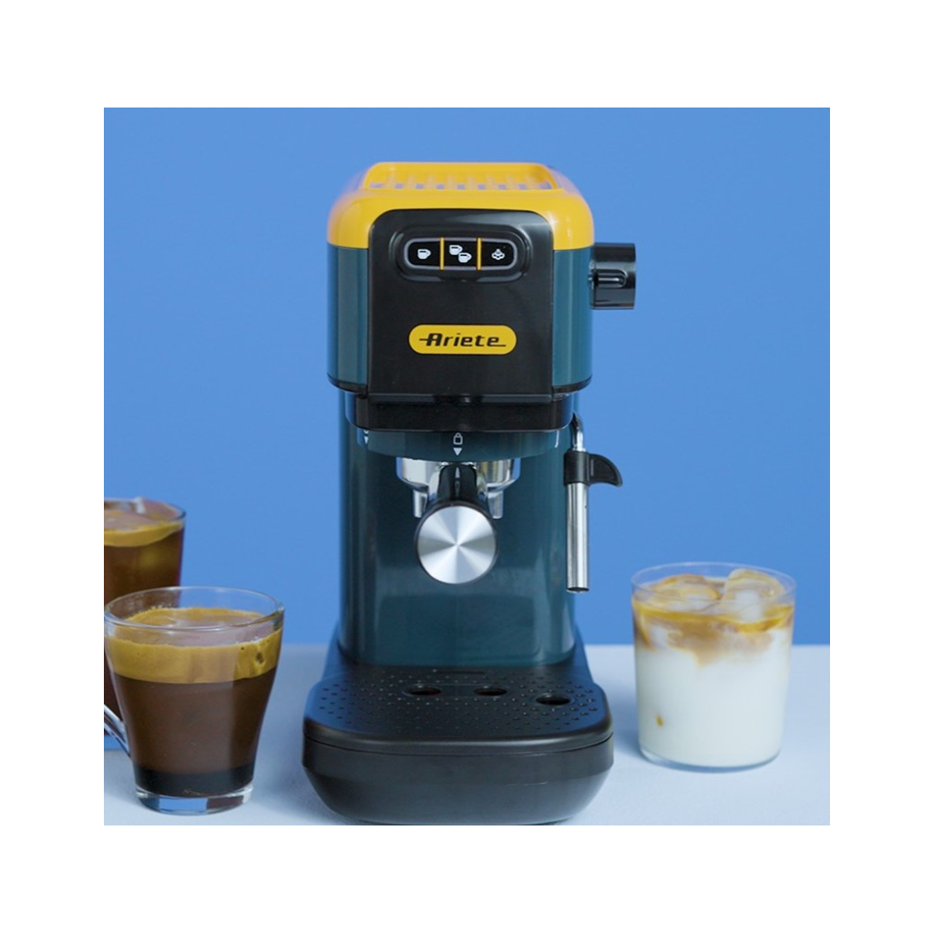 Ріжкова кавоварка еспресо Ariete 1399 YELLOW (00M139916AR0) - зображення 4