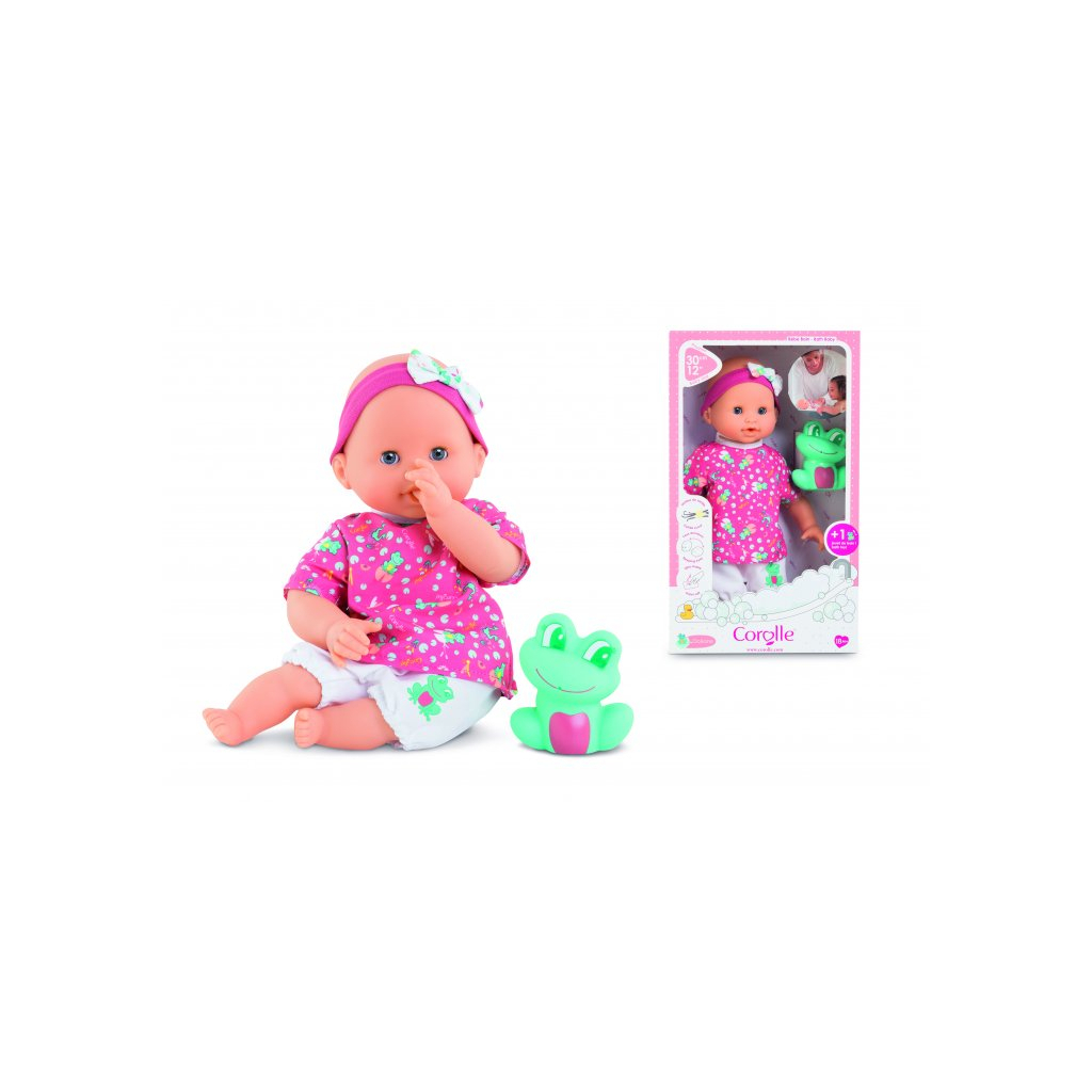 Пупс Corolle для купання Океан з ароматом ванілі з жабою 30 см (9000100510) - зображення 2