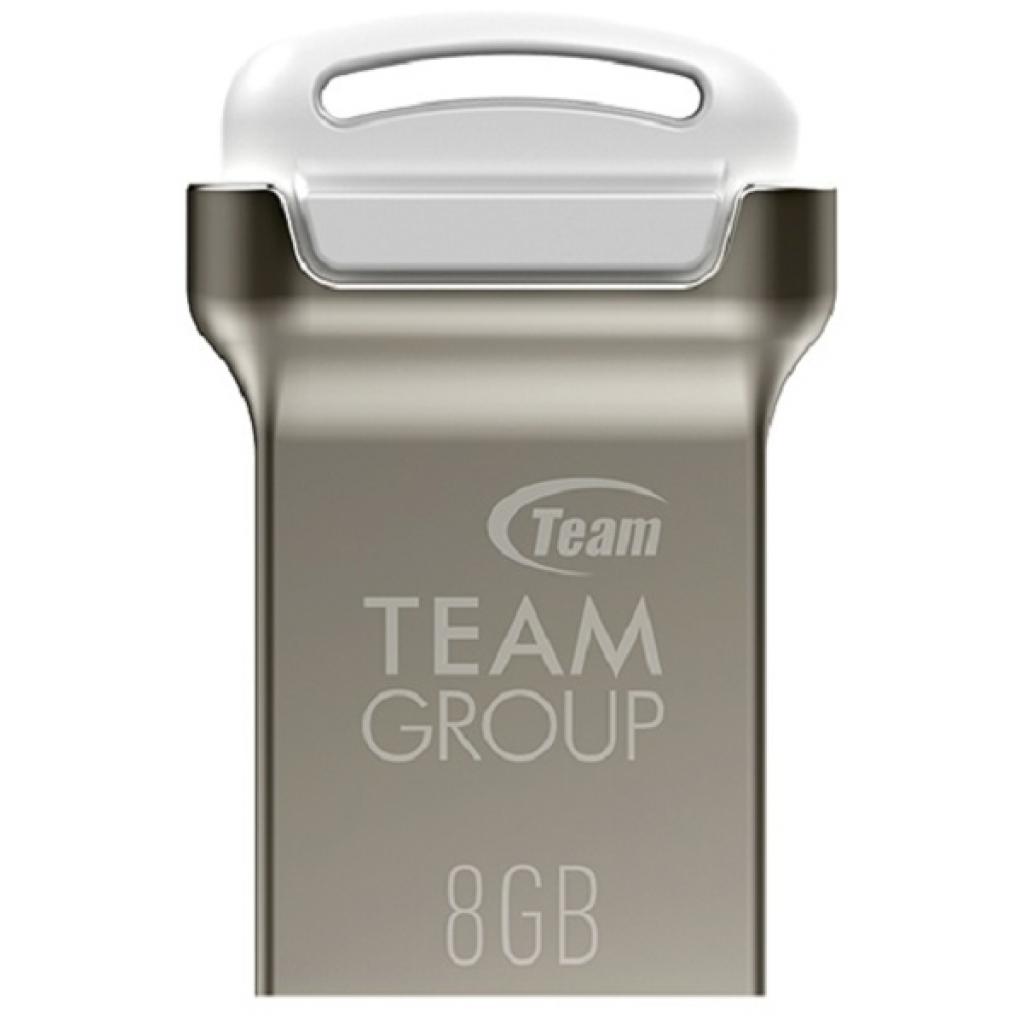 USB флеш накопичувач Team 8GB C161 White USB 2.0 (TC1618GW01) - зображення 1