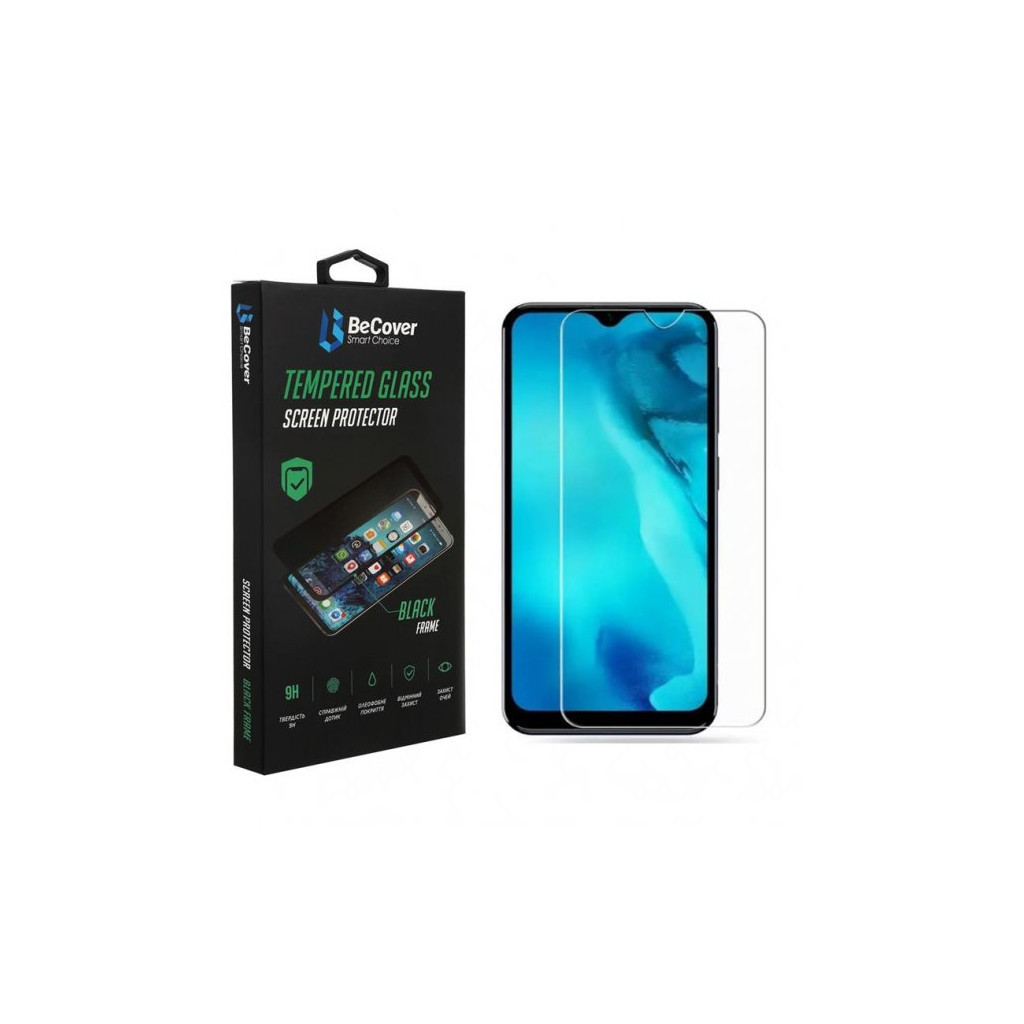 Скло захисне BeCover Tecno Pop 5 (BD2p) 2/32Gb Crystal Clear Glass (707874) - зображення 1