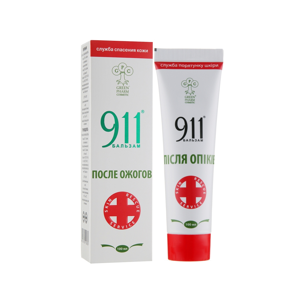 Бальзам для тіла Green Pharm Cosmetic 911 після опіків 100 мл (4820182110832) - зображення 2