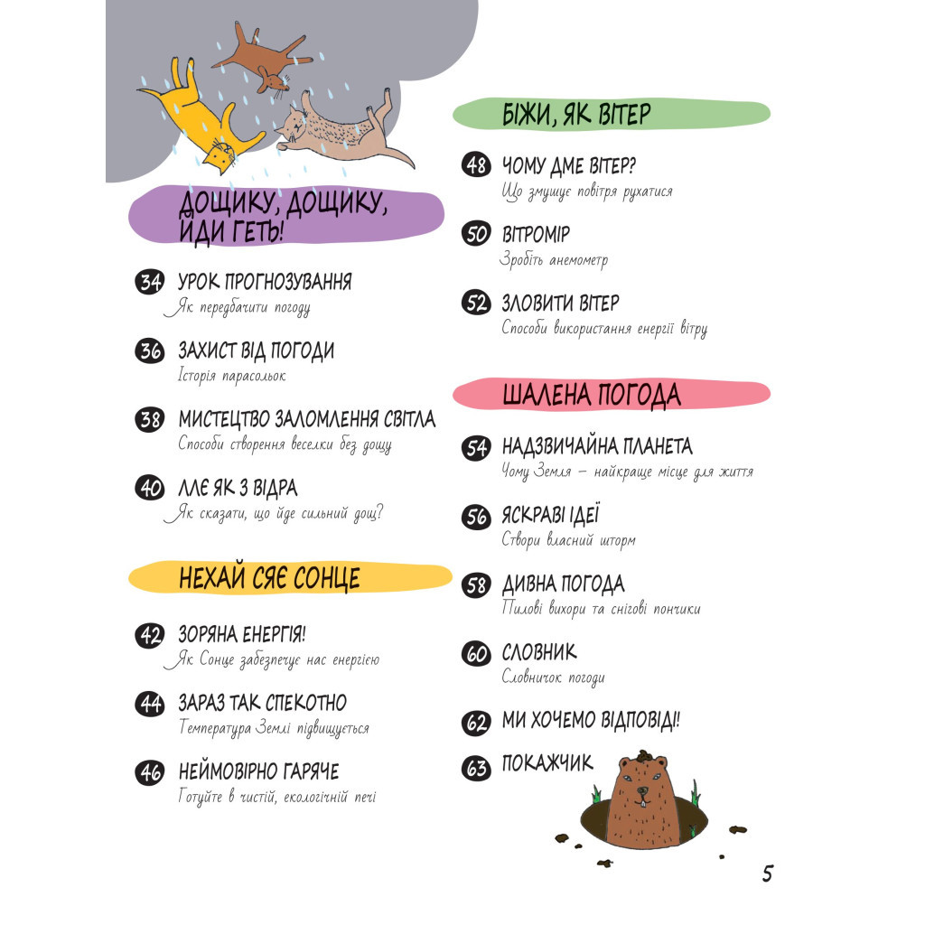 Книга Книга Розумників. Клімат та погода - Розі Купер Yakaboo Publishing (9786178222451) - изображение 4