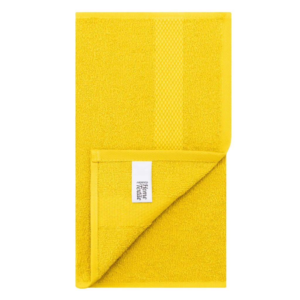 Рушник Ardesto Essence 100% бавовна, жовтий 70х140 см (ART2270YE) - изображение 2