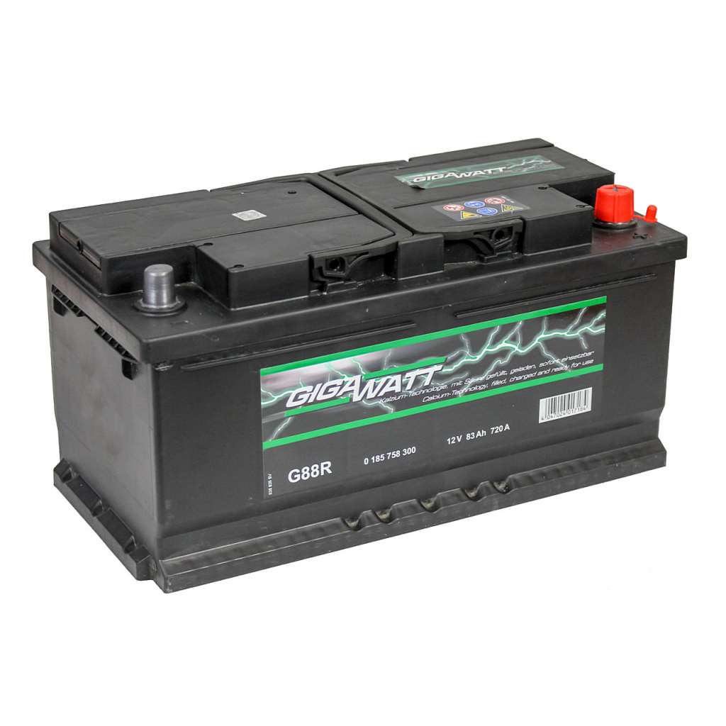 Акумулятор автомобільний GigaWatt 83A (0185758300) - зображення 3