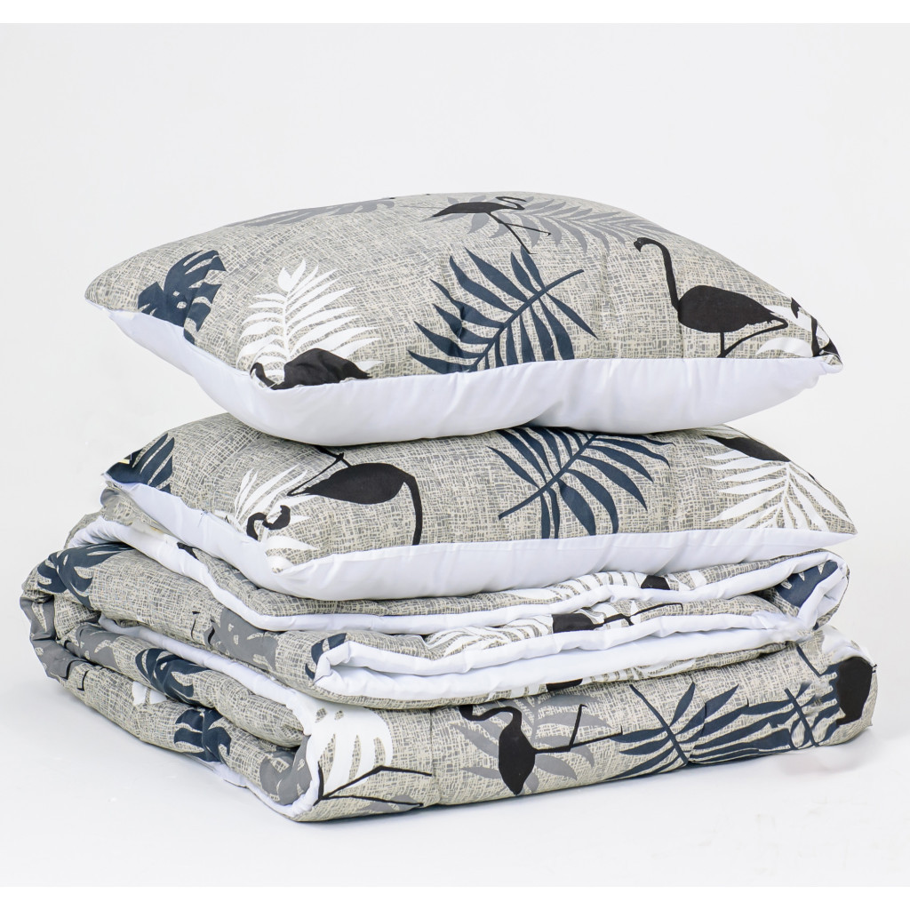 Ковдра MirSon Набір Tencel Зима №3697 Print Line Montane + 2 подушки середні 220х240+2х50х70 (2200004848297) - зображення 2