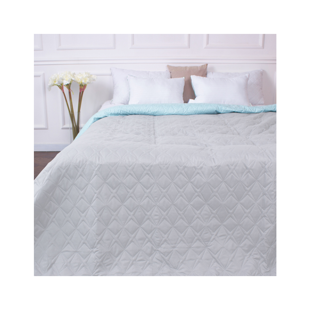 Покривало MirSon Serenity Line №7001 Moonstone 200х220 (2200005375051) - зображення 2