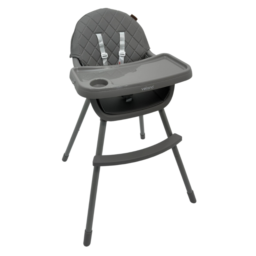 Стілець для годування Velano 2 в 1 Evo, grey (45685) - зображення 1