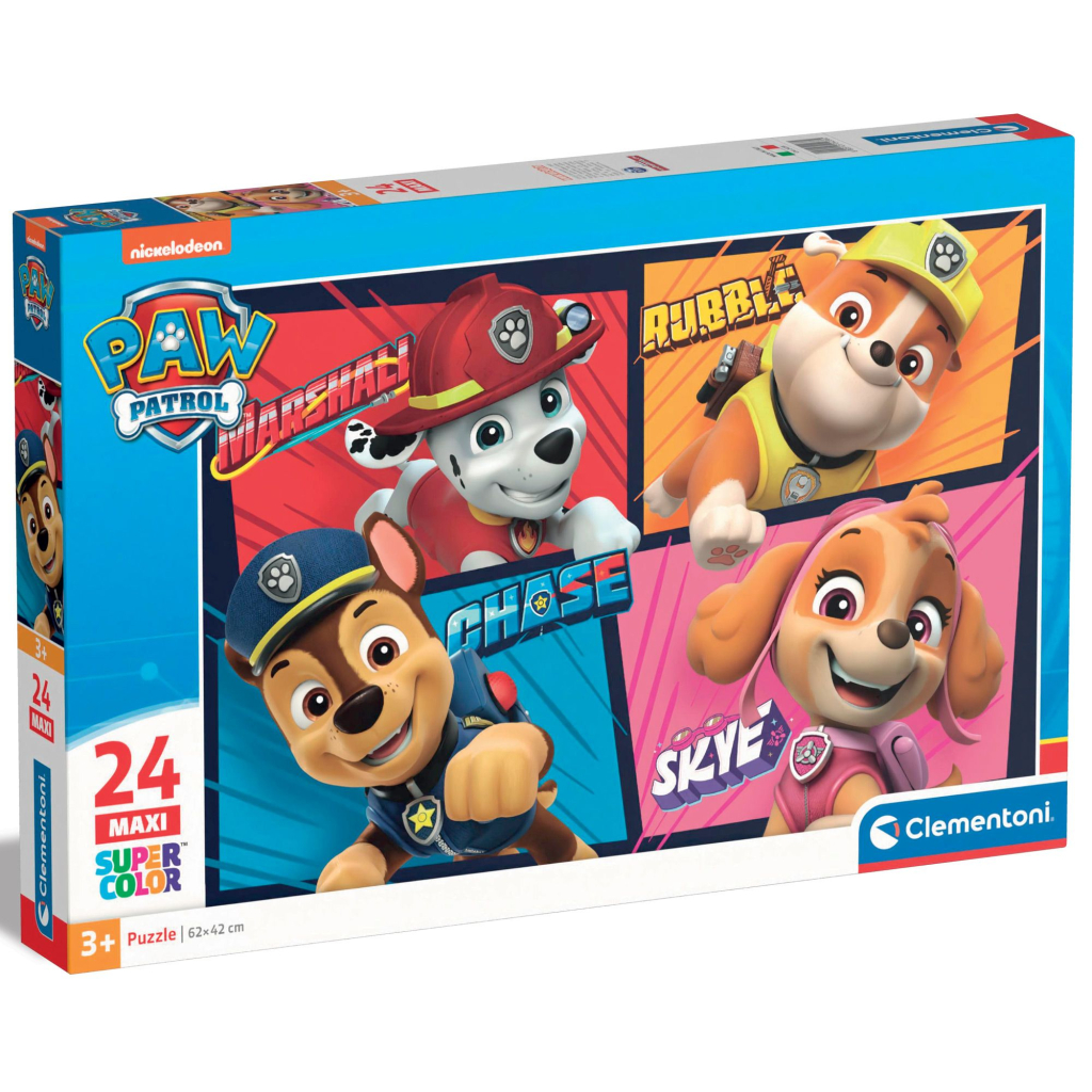 Пазл Clementoni Paw Patrol. New серія MAXI 24 елементи (24238) - зображення 1
