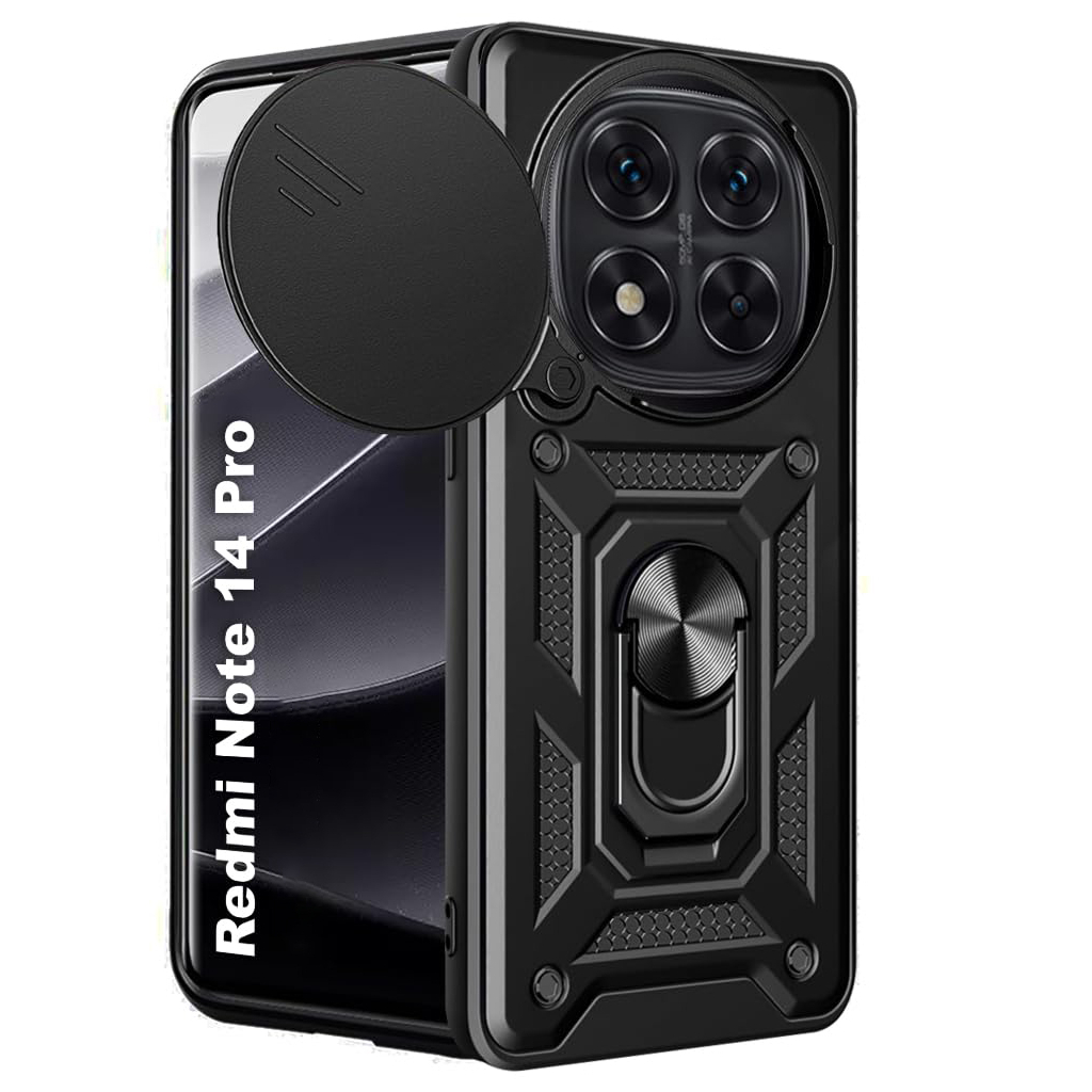 Чохол до мобільного телефона BeCover Military Xiaomi Redmi Note 14 Pro 5G Black (712869) - зображення 1