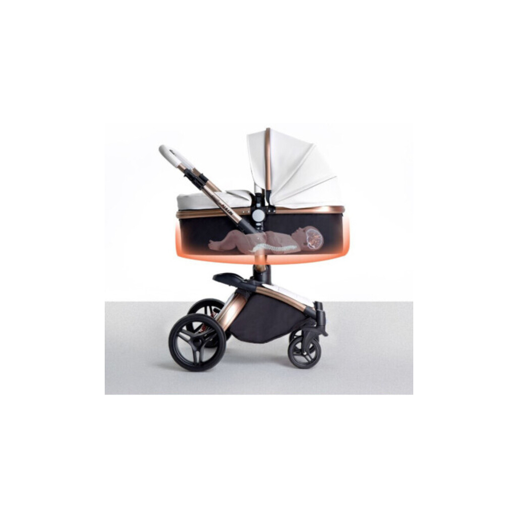 Коляска Bonbonle 3 в 1 AB-906 black (821491) - зображення 6