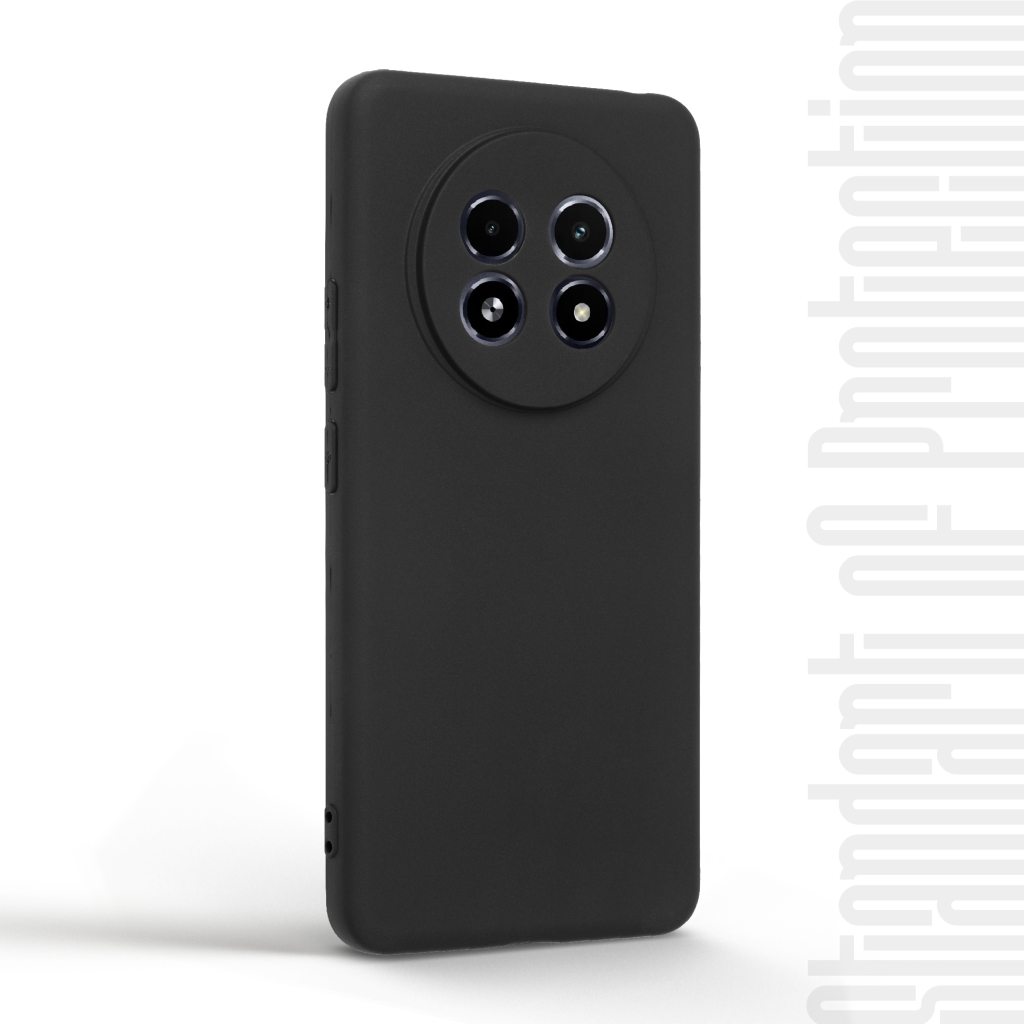 Чохол до мобільного телефона Armorstandart Matte Slim Fit Realme 13+ 5G Camera cover Black (ARM80562) - зображення 2