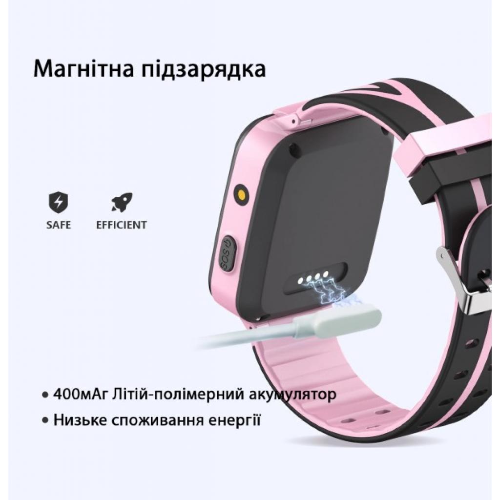 Смарт годинник-телефон GoGPS К07 Pink дитячий з GPS (K07PK) - зображення 7