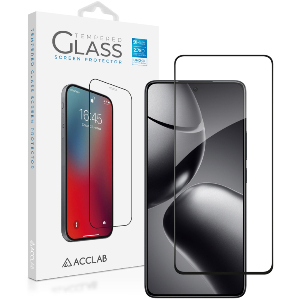 Скло захисне ACCLAB Full Glue Xiaomi 14T Pro Black (1283126603464) - зображення 1