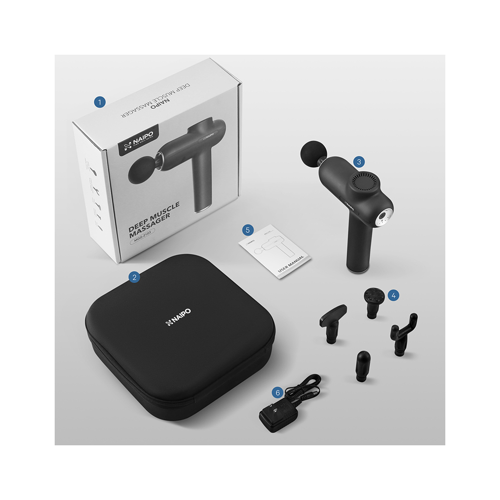 Масажер NAIPO MGG-2103 - зображення 8