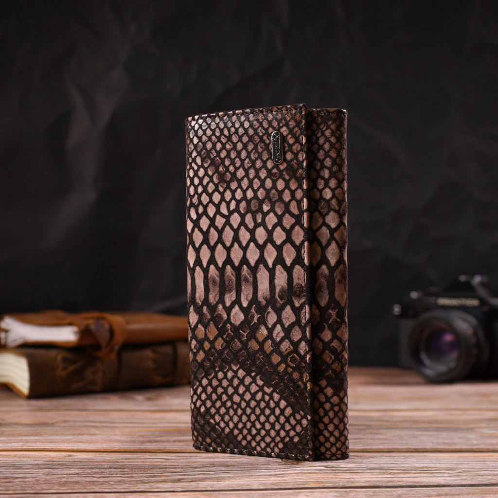 Гаманець Canpellini З натуральної шкіри Різнобарвний (21713) - зображення 7