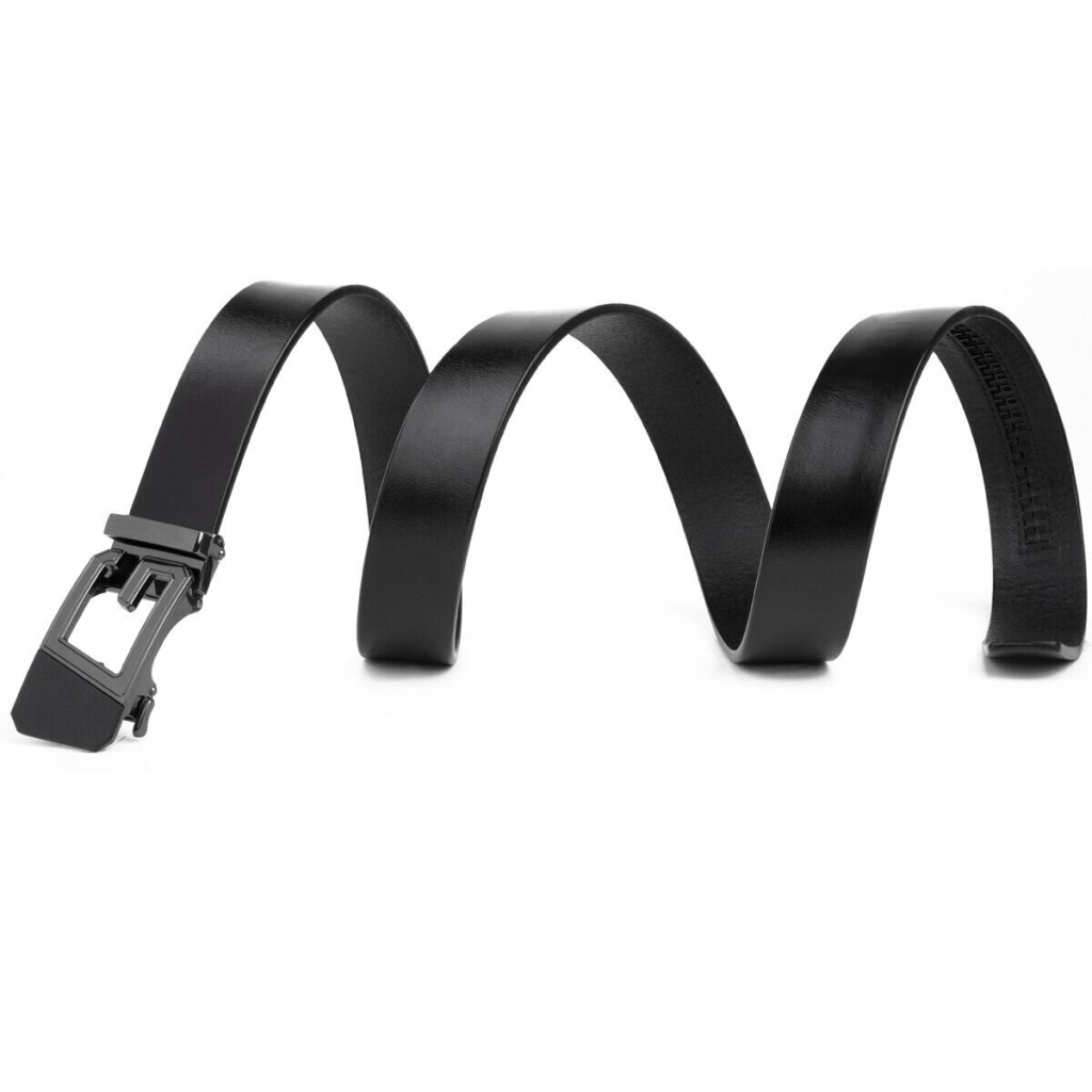 Ремінь Vintage Чоловічий з пряжкою автомат Чорний (20322) - зображення 5