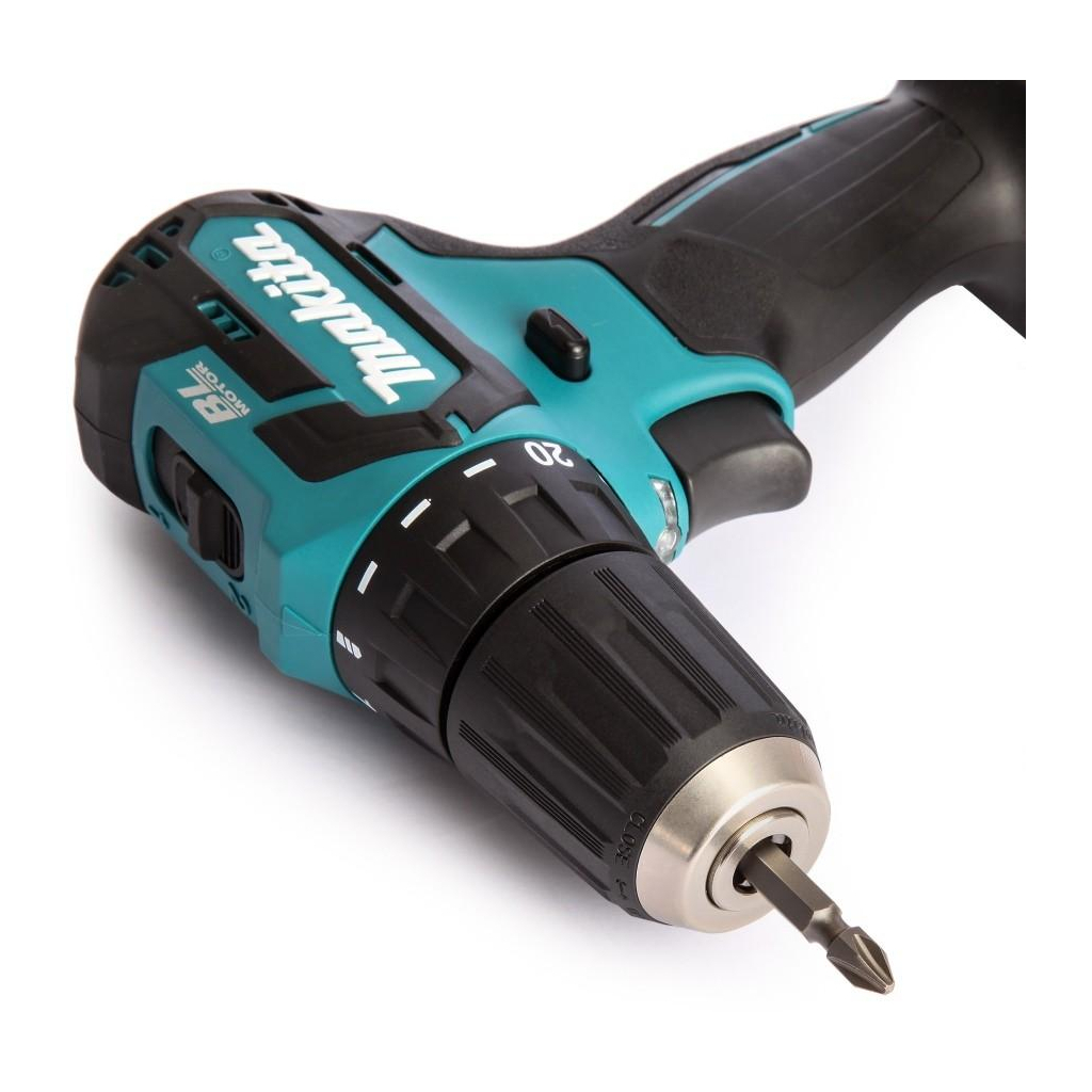 Шуруповерт Makita CXT Slider, 35 / 21Нм (без АКБ и БП) (DF332DZ) - зображення 3