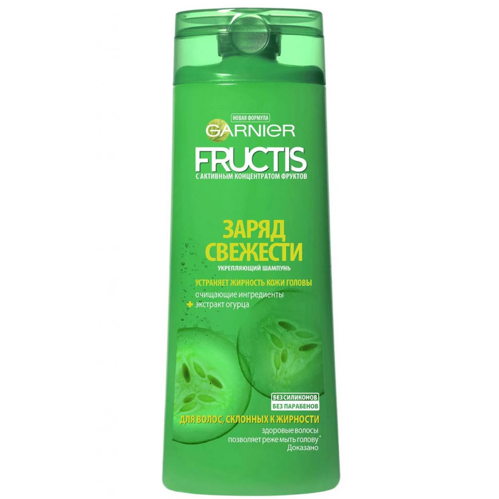Шампунь Garnier Fructis Заряд свіжості 400 мл (3600541980990) - зображення 1