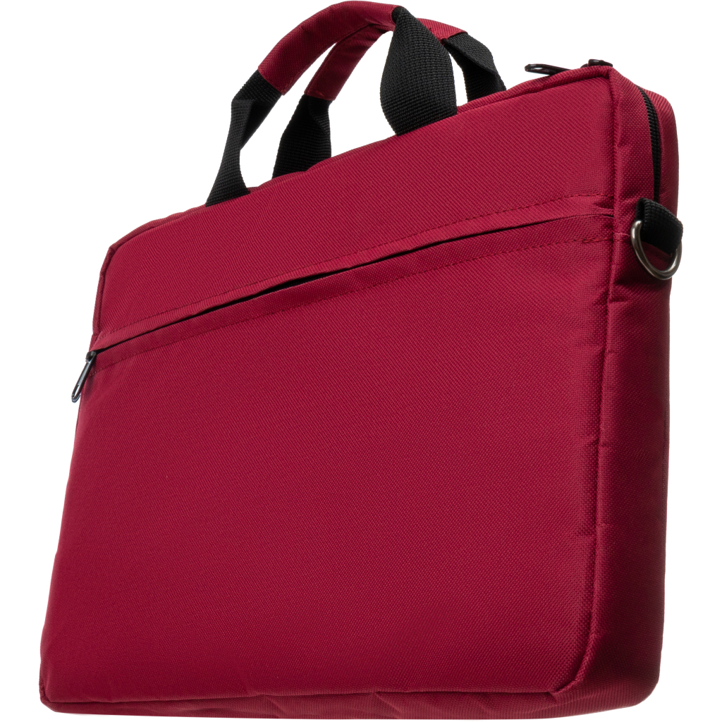 Сумка для ноутбука Vinga 15.6" NB1502 Burgundy, white print (NB1502UWBY) - зображення 3