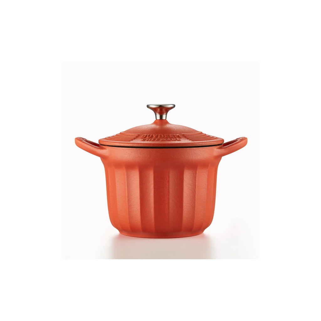 Гусятниця Buydeem CP541 Koi Red чавунна емальована 1.8 л (CP541-KR) - зображення 10