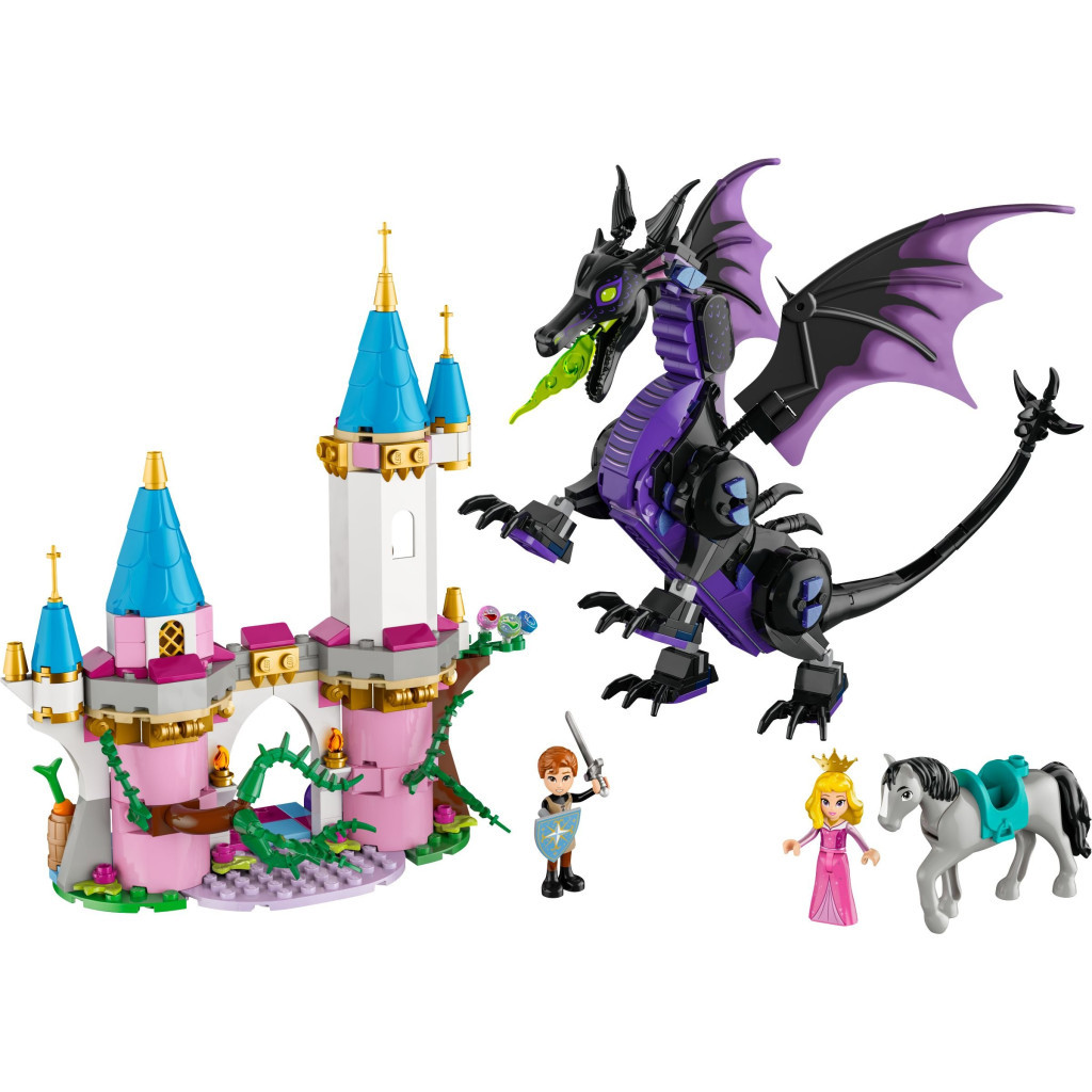 Конструктор LEGO Disney Драконя форма Малефісенти (43240) - зображення 2